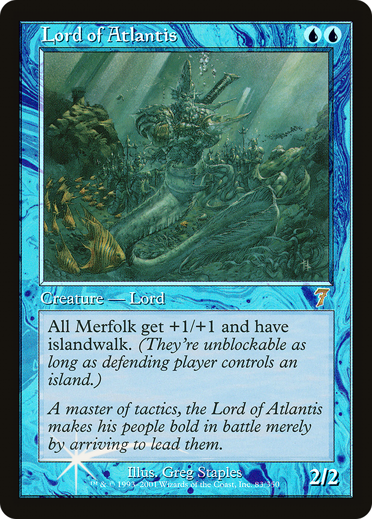 Lord of Atlantis (7ED-083) - 7th Edition
