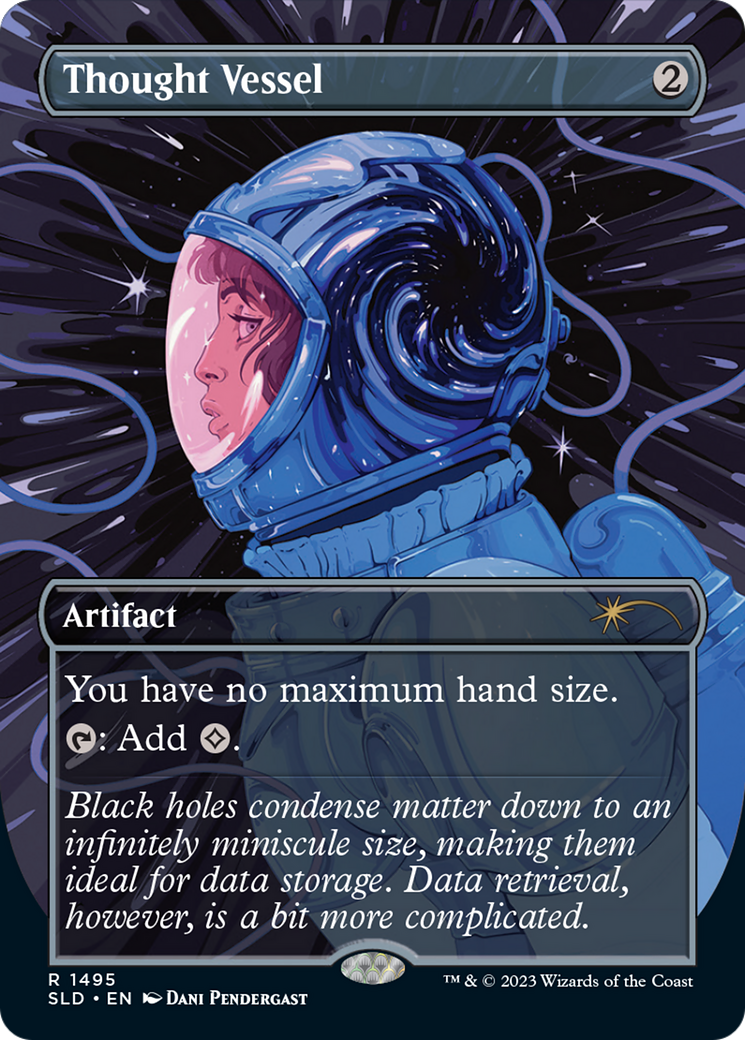 Thought Vessel (1495) (SLD-1495) - Secret Lair Drop (Borderless)