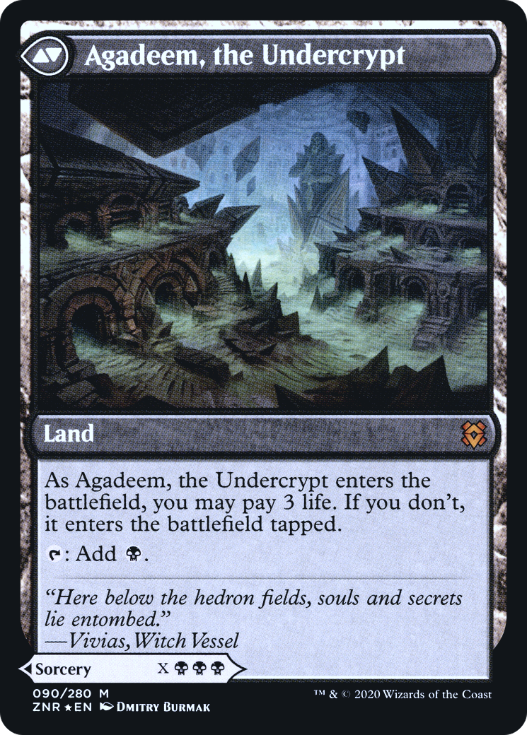 Agadeem's Awakening (PRE-090) - Zendikar Rising Promos Foil
