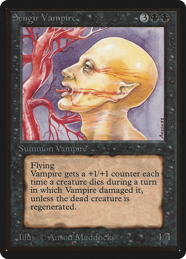 Sengir Vampire (LEB-) - Limited Edition Beta