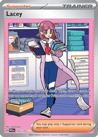 Lacey - 175/131 175 - SV Prismatic Evolutions Holofoil
