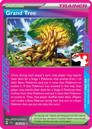 Grand Tree 136 - Prize Pack Series Cards Holofoil