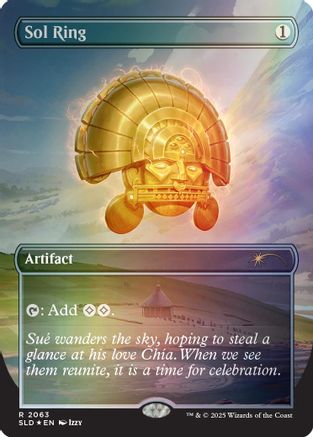 Sol Ring (2063) (Rainbow Foil) (SLD-2063) - Secret Lair Drop Series Foil