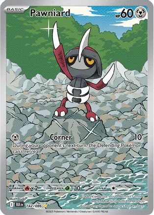 Pawniard - 142/086 142 - SV Black Bolt Holofoil