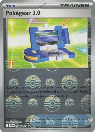 Pokegear 3.0 (Poke Ball Pattern) 84 - SV Black Bolt Holofoil