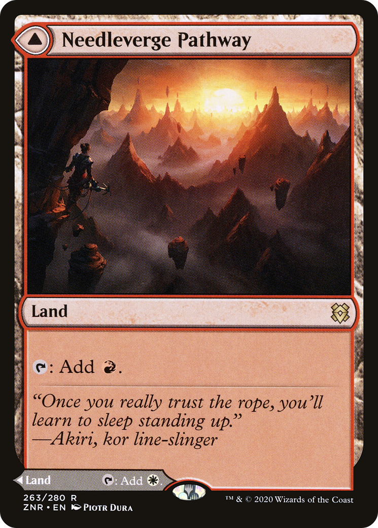 Needleverge Pathway (ZNR-263) - Zendikar Rising