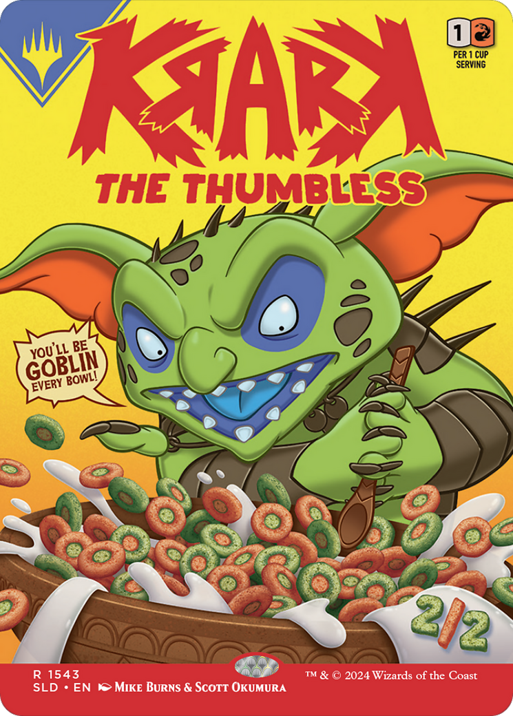 Krark, the Thumbless (SLD-1543) - Secret Lair Drop (Borderless)