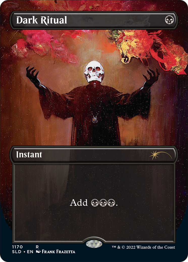 Dark Ritual (1170) (SLD-1170) - Secret Lair Drop (Borderless)