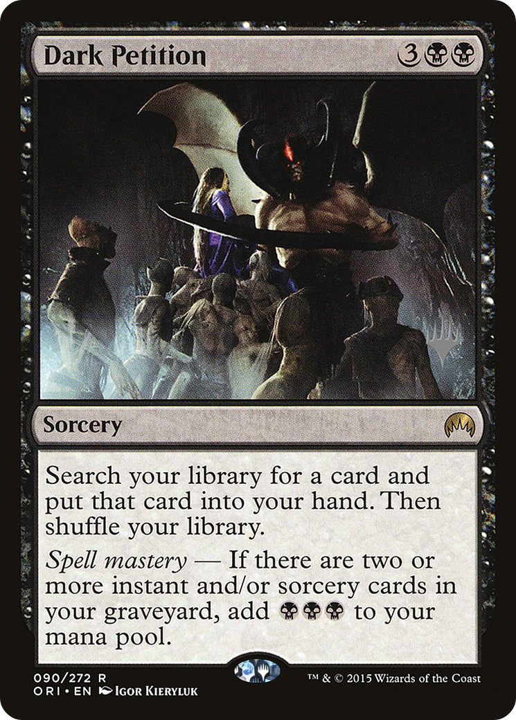 Dark Petition (PPKHM-090) - Magic Origins Promos