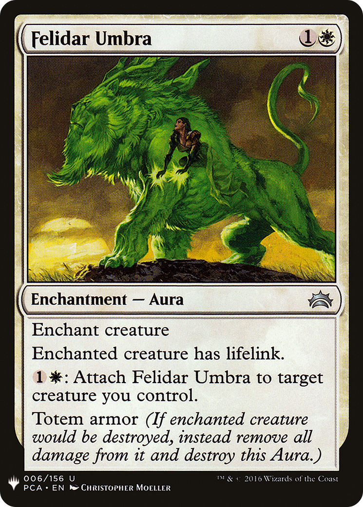 Felidar Umbra (LIST-006) - The List