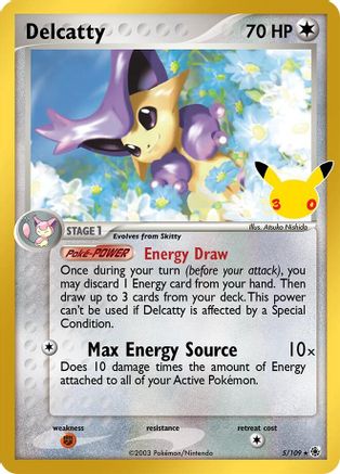 Delcatty 5 - ME 30th Celebration Classic Collection Holofoil