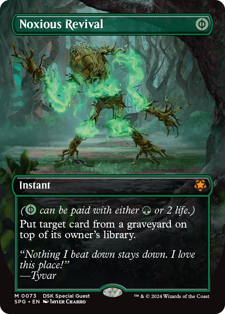Noxious Revival (Borderless) (SPG-073) - Special Guests (Borderless) Foil