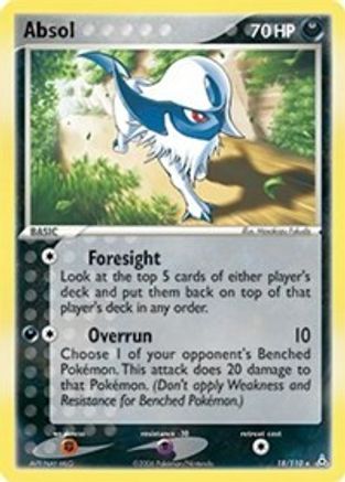 Absol/110 - Holon Phantoms Reverse Holofoil