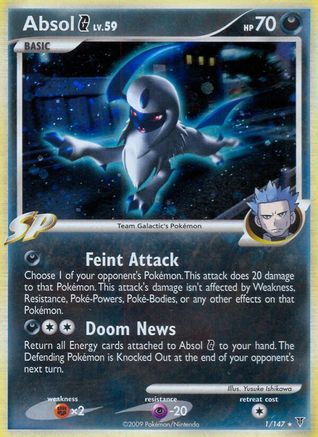 Absol G/147 - Supreme Victors Reverse Holofoil