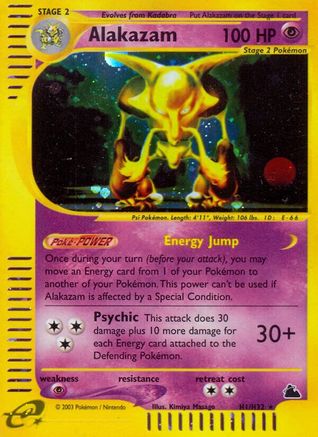 Alakazam (H1)/144 - Skyridge Holofoil