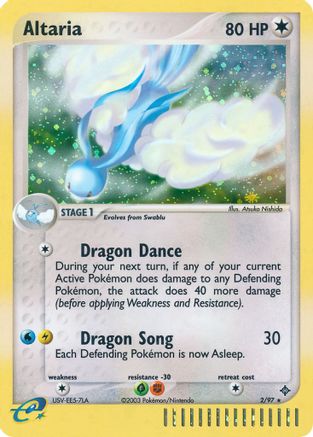 Altaria/97 - Dragon Reverse Holofoil