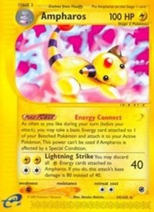 Ampharos (34)/165 - Expedition