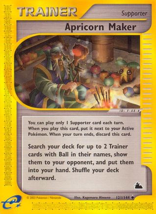 Apricorn Maker/144 - Skyridge Reverse Holofoil