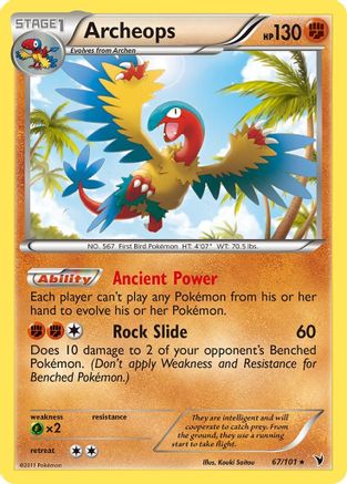 Archeops/101 - Noble Victories Reverse Holofoil