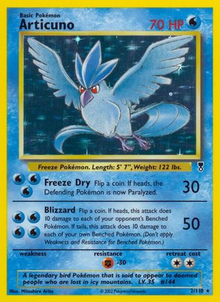 Articuno/110 - Legendary Collection Holofoil