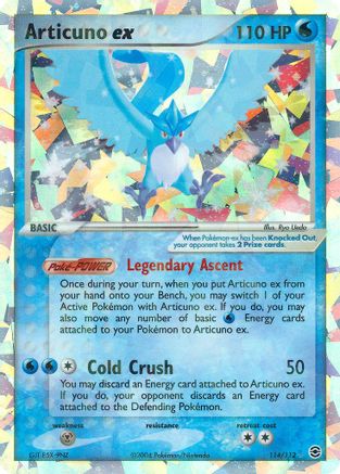 Articuno ex/112 - FireRed & LeafGreen Holofoil