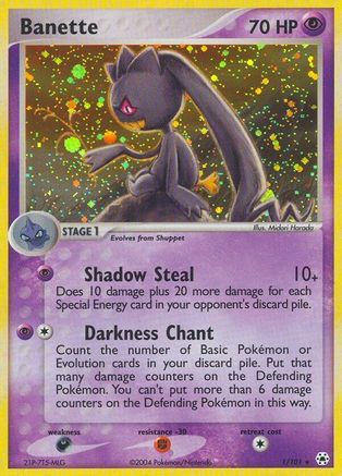 Banette/101 - Hidden Legends Holofoil