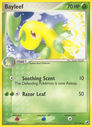 Bayleef/115 - Unseen Forces Reverse Holofoil