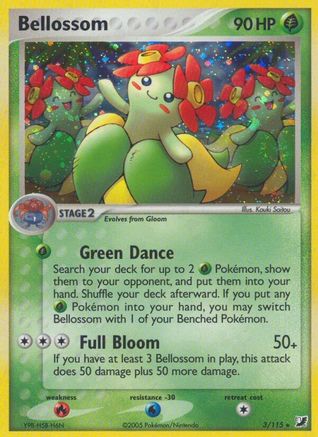 Bellossom/115 - Unseen Forces Holofoil