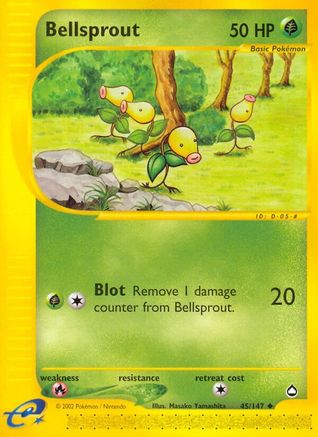Bellsprout (45)/147 - Aquapolis