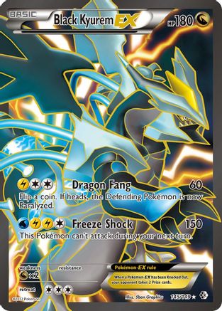 Black Kyurem EX (145 Full Art)/149 - Boundaries Crossed Holofoil