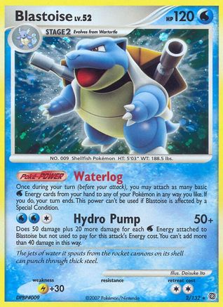 Blastoise/132 - Secret Wonders Holofoil