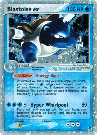 Blastoise ex/112 - FireRed & LeafGreen