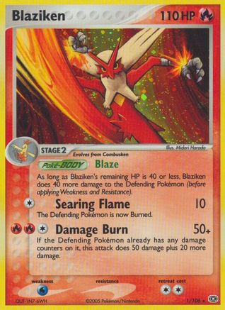 Blaziken/106 - Emerald