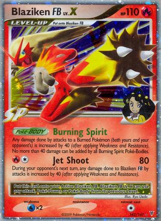 Blaziken FB Lv.X/147 - Supreme Victors Holofoil