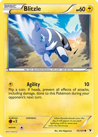 Blitzle/101 - Noble Victories Reverse Holofoil