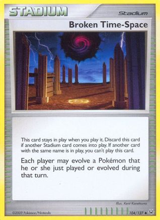 Broken Time-Space/127 - Platinum Reverse Holofoil
