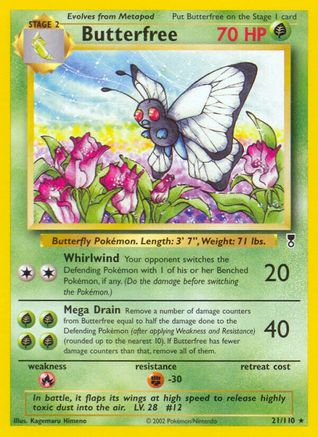 Butterfree/110 - Legendary Collection