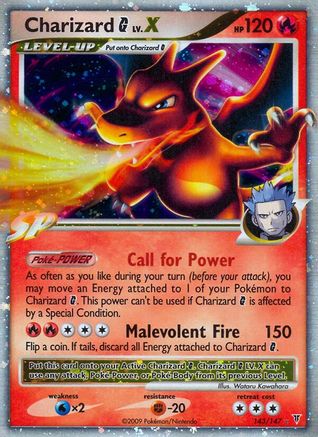 Charizard G Lv.X/147 - Supreme Victors Holofoil