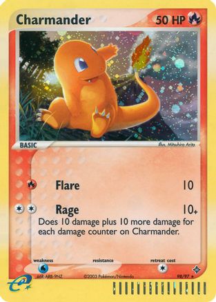 Charmander/97 - Dragon Holofoil