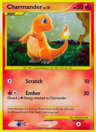 Charmander/100 - Stormfront Holofoil