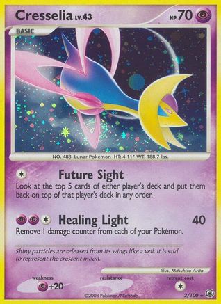 Cresselia/100 - Majestic Dawn Reverse Holofoil