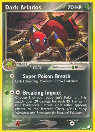 Dark Ariados/109 - Team Rocket Returns Reverse Holofoil