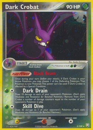 Dark Crobat/109 - Team Rocket Returns Holofoil