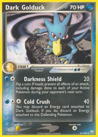 Dark Golduck/109 - Team Rocket Returns Reverse Holofoil
