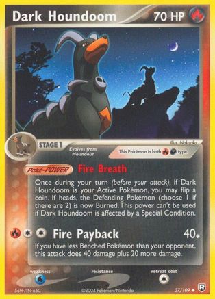 Dark Houndoom - 037/109/109 - Team Rocket Returns Reverse Holofoil