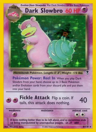 Dark Slowbro/110 - Legendary Collection Holofoil