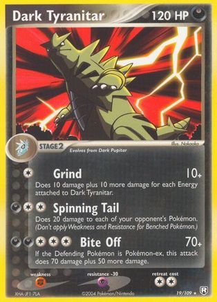 Dark Tyranitar - 019/109/109 - Team Rocket Returns