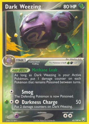 Dark Weezing/109 - Team Rocket Returns Reverse Holofoil