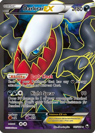 Darkrai EX (107 Full Art)/108 - Dark Explorers Holofoil