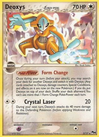 Deoxys (Delta Species) 2/17 - POP Series 4 Holofoil